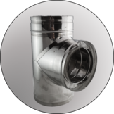 Dubbelwandig Rookkanaal RVS