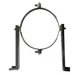 Rookkanaal DW Rits Fire &Oslash;80-130 Muurbeugel verstelbaar 1 witte achtergrond