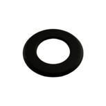 Rozet 80mm zwart pellet