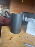 Enkelwandig rookkanaal 150mm 25 cm zwart/antraciet