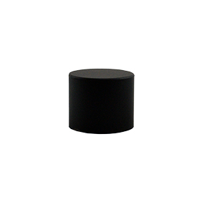 80mm pelletpijp EW 1,2mm zwart dop tbv T-stuk