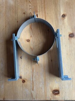 175mm gegalvaniseerde muurbeugel verstelbaar tot 10 cm