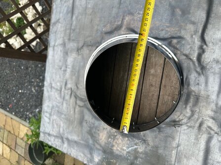 175mm Loodflap 5-30 graden