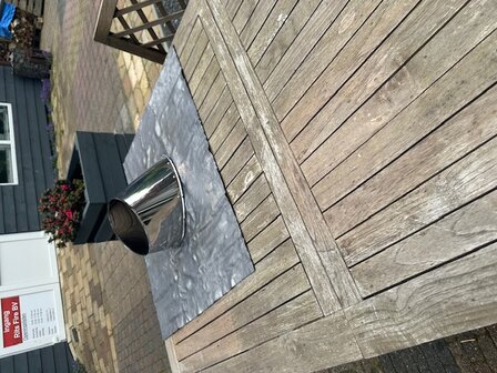 175mm Loodflap 5-30 graden