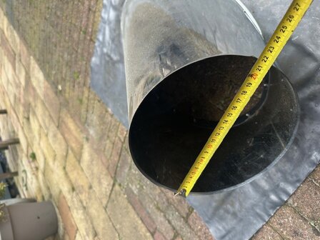 200mm Loodflap 45-60 graden