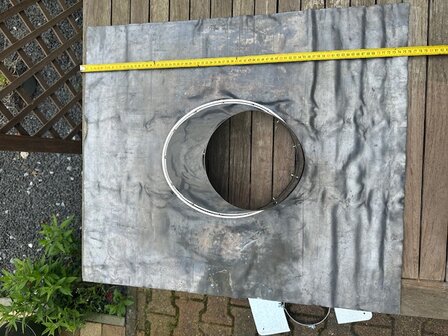 175mm Loodflap 5-30 graden