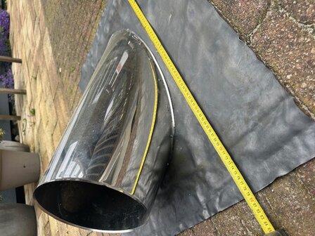 200mm Loodflap 45-60 graden