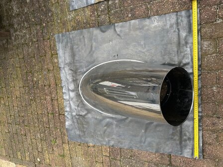 200mm Loodflap 45-60 graden