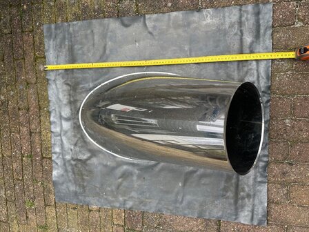 200mm Loodflap 45-60 graden