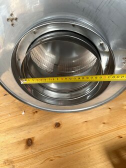 Schiedel kap met gaas 200mm