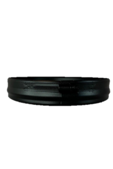 130 Klemband Zwart gecoat