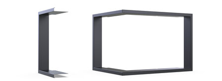 Defro Home intra&nbsp;SLIM SM BL inbouwhaard
