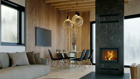 Defro Home intra&nbsp;SM G SLIM inbouwhaardV