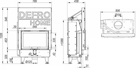 Defro Home Impuls SM G&nbsp;inbouwhaard
