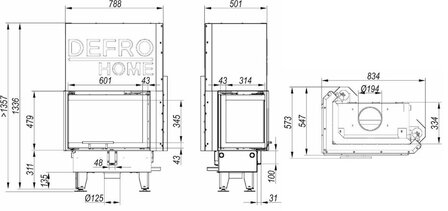 Defro Home Impuls SM BP G inbouwhaard