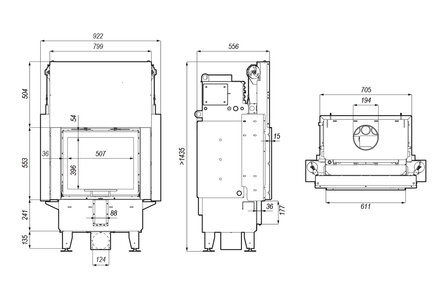 Defro Home NAVI SM G CV inbouwhaard