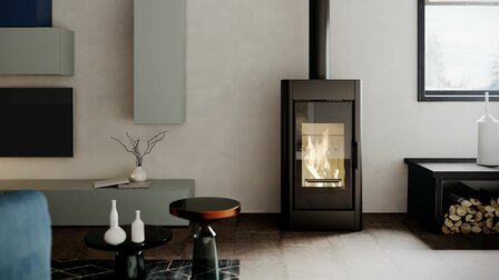 Defro Home Solum houtkachel 9 kW met 75,5% rendement