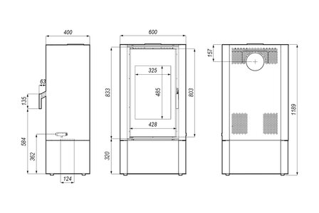 Defro Home Solum Log 75,5% rendement