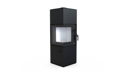 Defro Home Quadroom houtkachel 9 kW met 80,2% rendement
