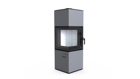 Defro Home Quadroom houtkachel 9 kW met 80,2% rendement