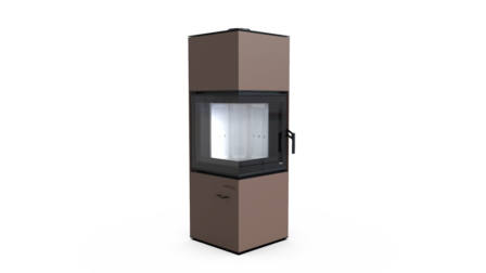 Defro Home Quadroom houtkachel 9 kW met 80,2% rendement