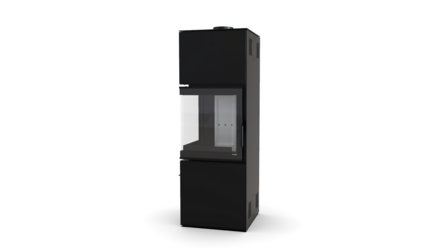 Defro Home Quadroom houtkachel 9 kW met 80,2% rendement