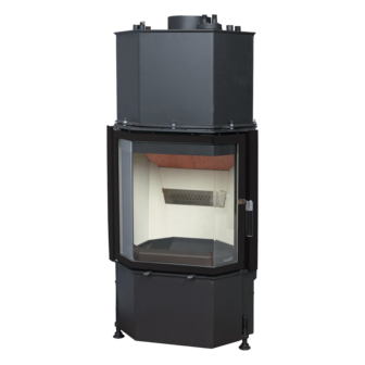 Hark inbouwhaard 600/57 K WW ECOPLUS 14 KW met fijnstoffilter rendement 81,8%