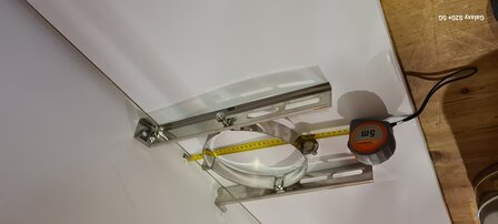 Muurbeugel 150-200 verstellbaar 6.5 cm tot 22.5 cm 1