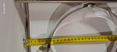 Muurbeugel 150-200 verstellbaar 6.5 cm tot 24 cm detail 1