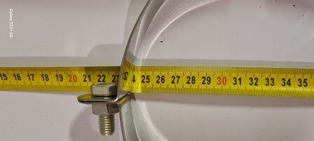 Muurbeugel 150-200 verstellbaar 6.5 cm tot 24 cm detail 2