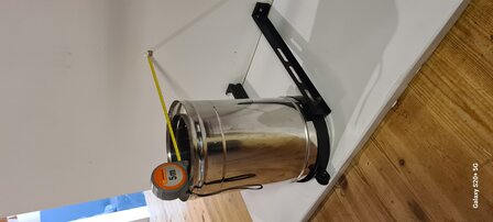 Muurbeugel 150-200 verstellbaar zwart 6.5 cm tot 22.5 cm 1