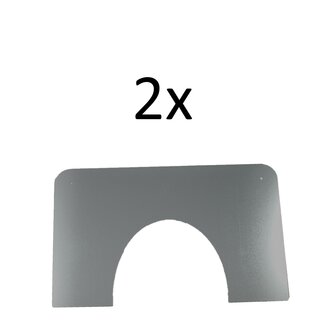 150 mm Brandseperatieplaat hellend dak 1