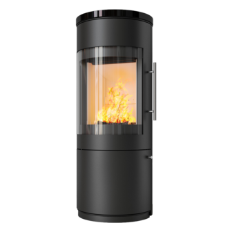 Hark 110 houtkachel 160 graden vuurzicht, met katalysator