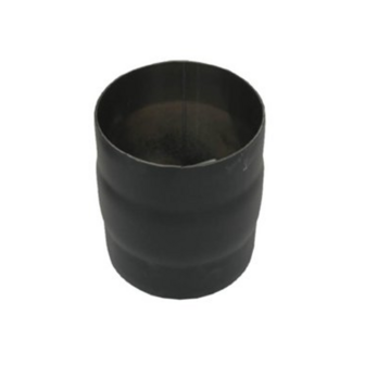 2mm staal zwart mof M-M