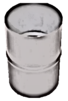 80mm ew Verbindings-stuk RVS man-man 25 cm