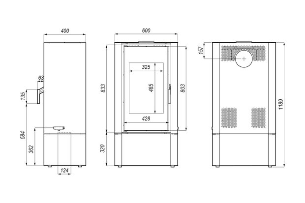 Defro Home Solum Log 75,5% rendement