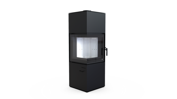 Defro Home Quadroom houtkachel 9 kW met 80,2% rendement
