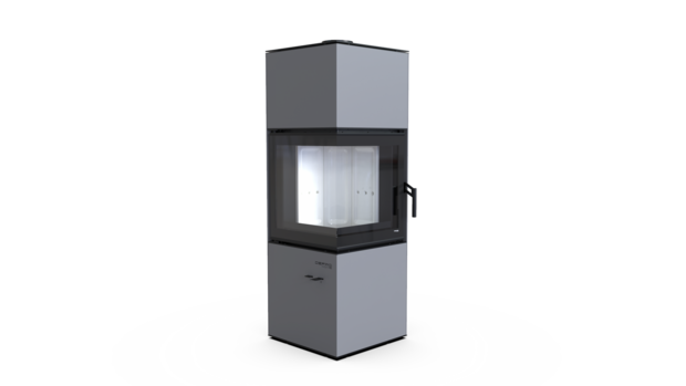 Defro Home Quadroom houtkachel 9 kW met 80,2% rendement
