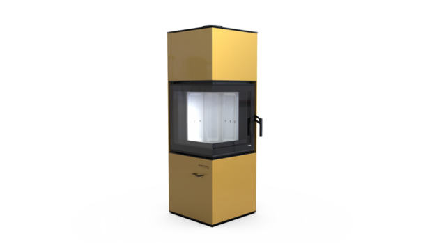 Defro Home Quadroom houtkachel 9 kW met 80,2% rendement
