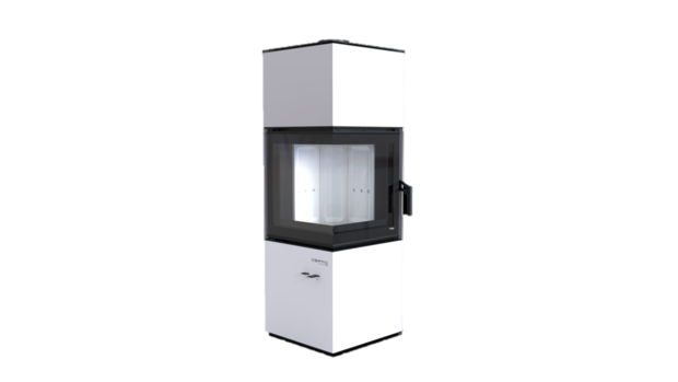 Defro Home Quadroom houtkachel 9 kW met 80,2% rendement