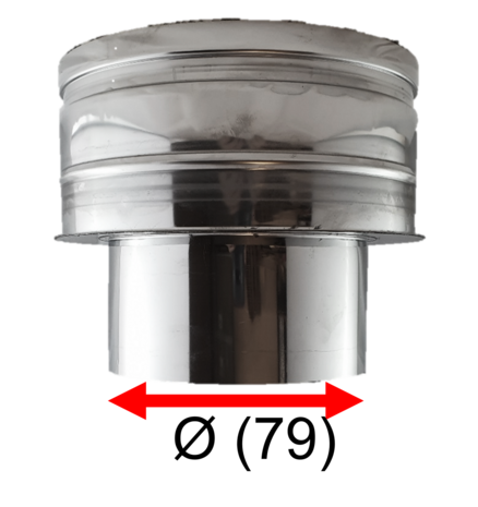 onderaansluitstuk 79 mm naar dw 150