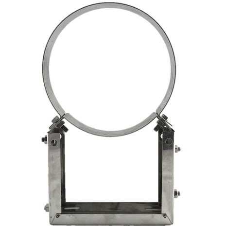 Muurbeugel Deluxe Ø80-130 verstelbaar van 14,5-28,5cm
