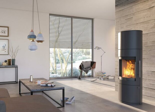 Hark 117 houtkachel met katalysator, 84,1% rendement