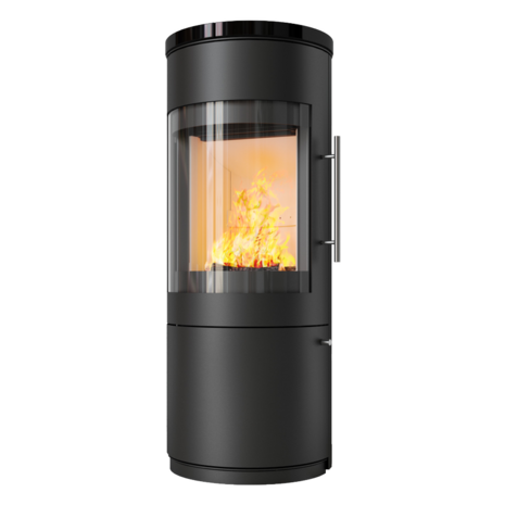 Hark 110 houtkachel 160 graden vuurzicht, met katalysator