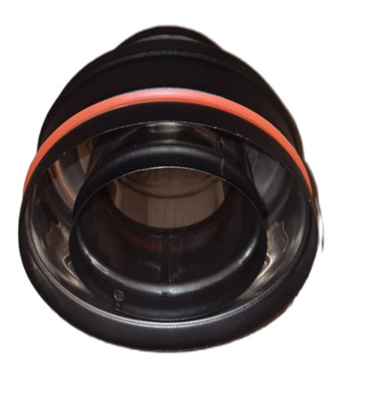 onderaansluitstuk ew80 naar dw 80-130mm binnenzijde met seal